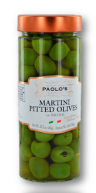 Paolo’s Martini Pitted Olives 20.5 oz