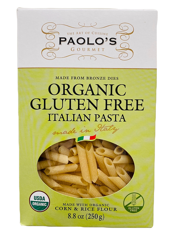 Paolo's Penne Rigate Organic Gluten Free Pasta 8.8 oz