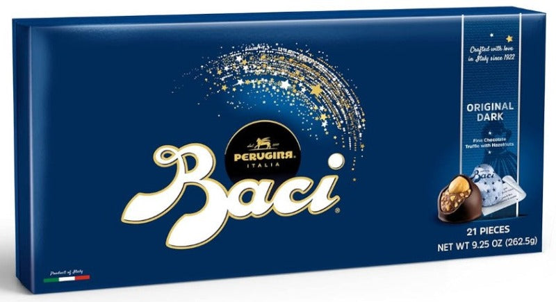 Perugina Baci Classic Dark Chocolate Hazelnut 9.25 oz