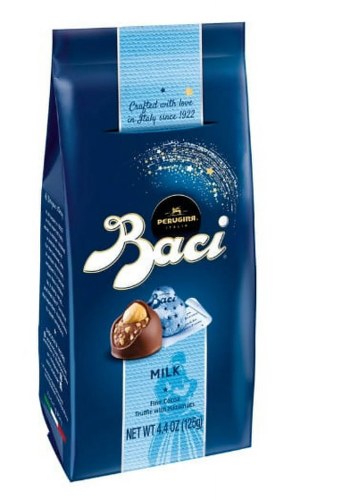 Perugina Baci Milk Chocolate Truffles 4.4 Oz