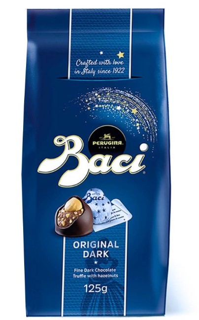 Perugina Baci Original Dark Truffle with Hazelnuts 4.4 Oz