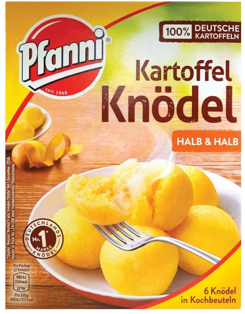 Pfanni Kartoffel Knodel Halb & Halb 200g