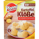 Pfanni Kartoffel Klobe mit Rohen Kartoffeln 200g