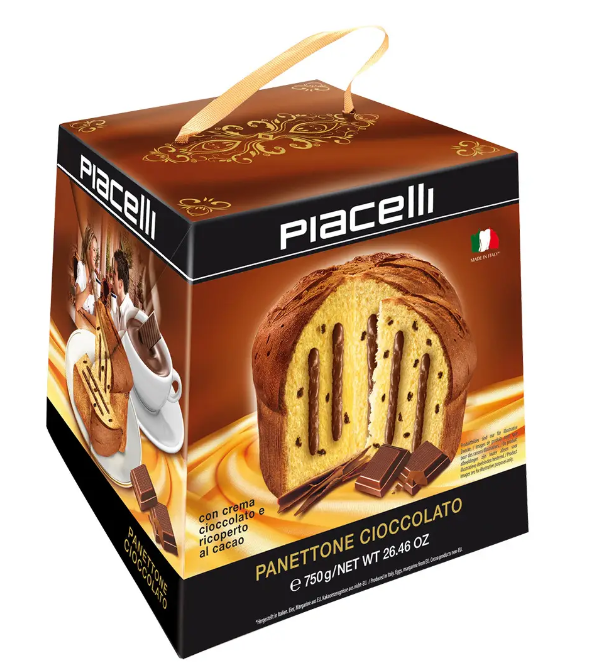 Piacelli Panettone Сhocolate 750 g