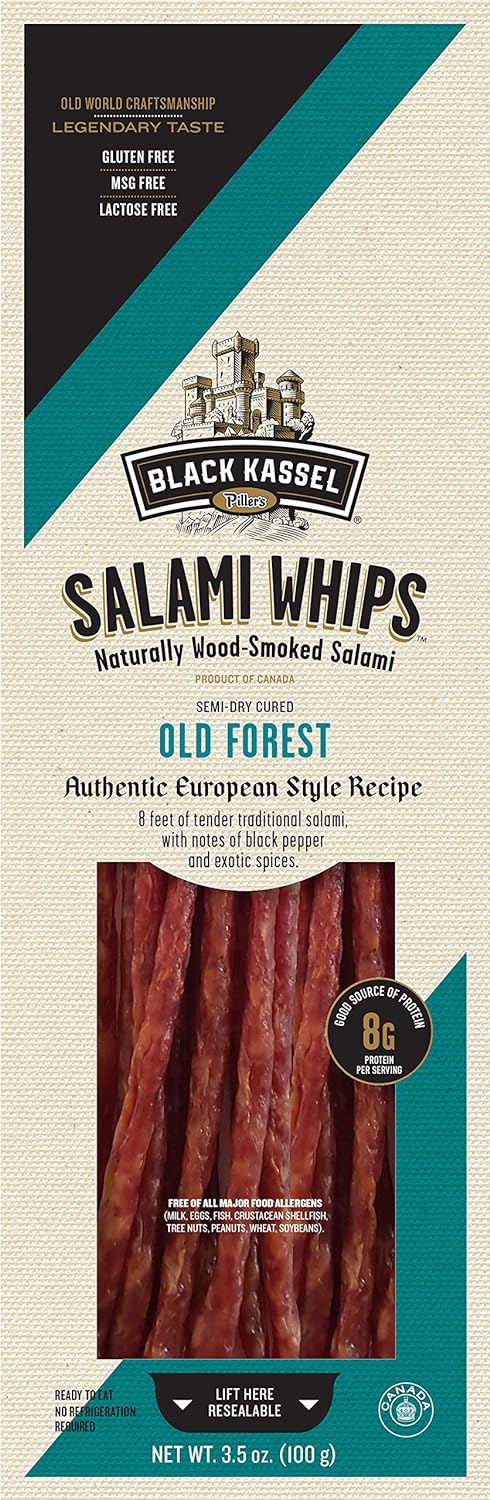 Piller's Black Kassel Fouets au salami de la vieille forêt 3,5 oz