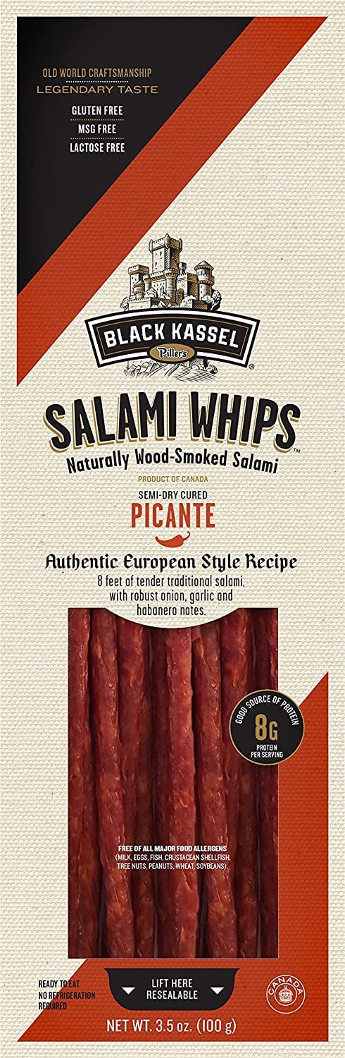 Piller's Black Kassel Salami Fouets 3,5 oz