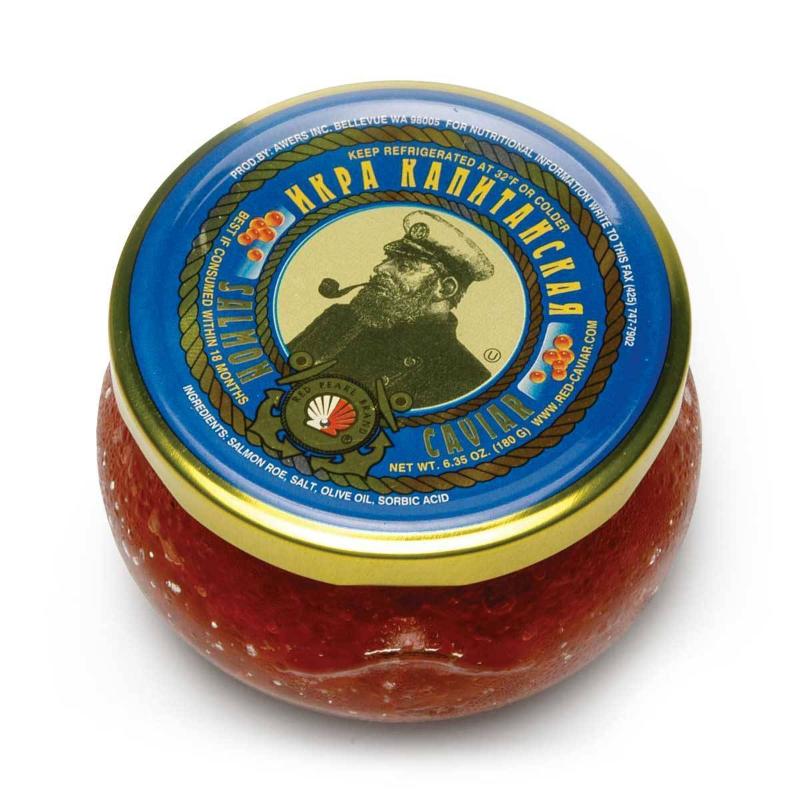 Pink Salmon Caviar Captain’s 6.35 oz