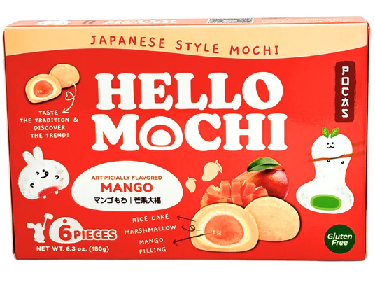 Pocas Hello Mochi Mango 6.3 oz