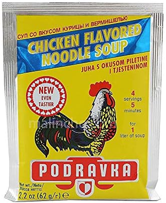 Podravka Chicken Flavored Noodle Soup 2.2 Oz
