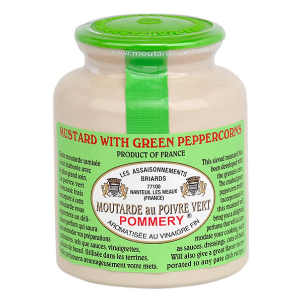 Pommery Gourmet Green Peppercorn Mustard 8.8 Oz