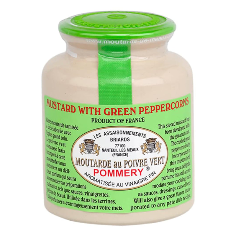 Pommery Gourmet Green Peppercorn Mustard 8.8 Oz