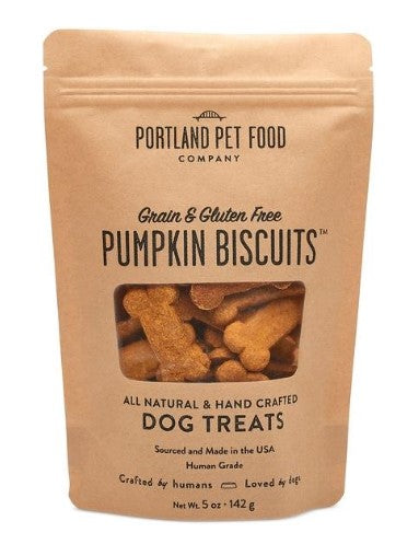 Portland Pet Food Pumpkin Healthy Dog Treats 5 oz