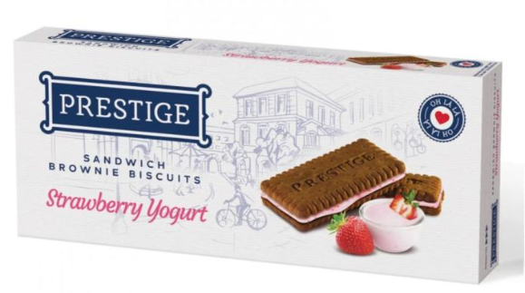 Prestige Sandwich Brownie Biscuits 136 g