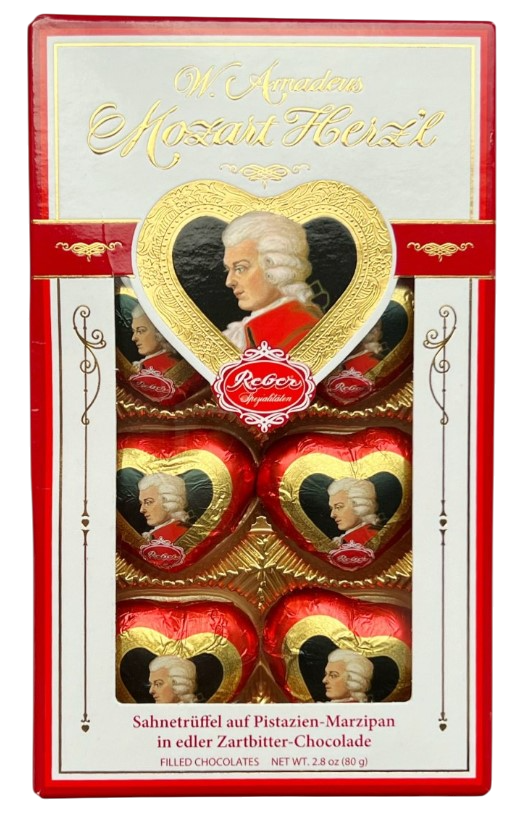 Reber Mozart Hearts Сandy 80g