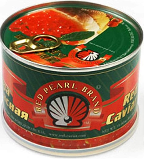 Red Pearl Pink Salmon Caviar 16 oz