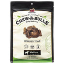 Redbarn Chew-A-Bulls Horned Toad Dog Treat 12.09 oz