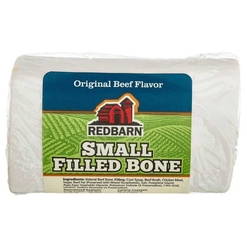 Redbarn Filled Bone Beefy Small 3-Inch