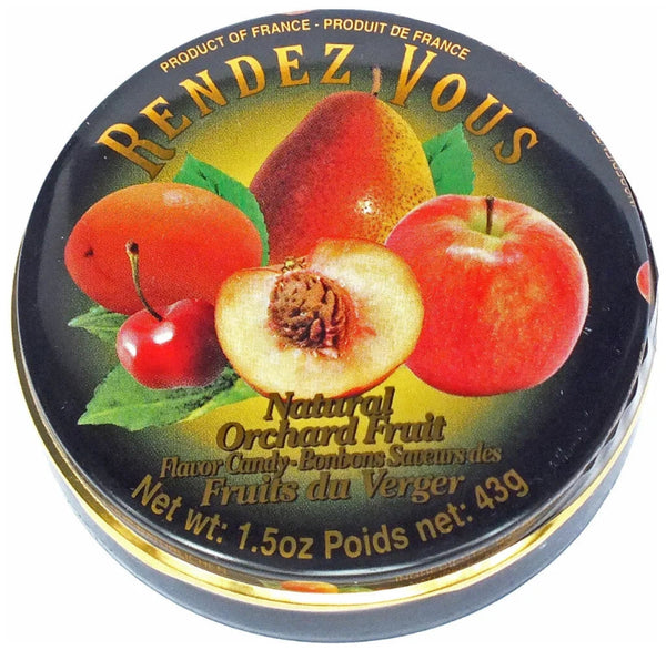 Rendez Vous Orchard fruit Pastilles 43g