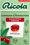 Ricola Eucalyptus Cherry Swiss Alpine Herbs 50g