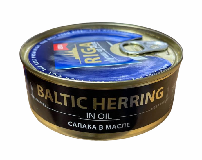 Riga Best of Riga Smoked Baltic Herring in Oil 8.46 oz