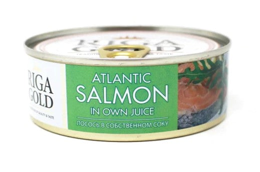 Riga Gold Atlantic Salmon in Own Juice 8.11 oz