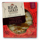 Riga Gold Brisling Sardines in Olive Oil with Chili 4.24 oz