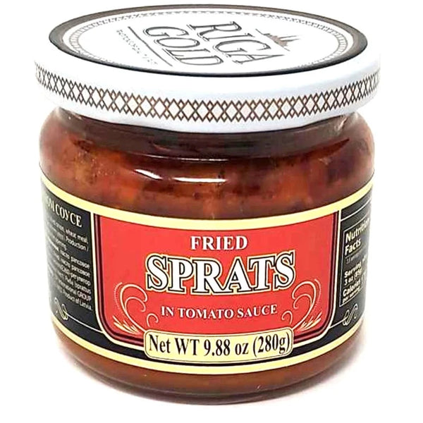 Sprats frits Riga Gold à la sauce tomate 9,8 oz
