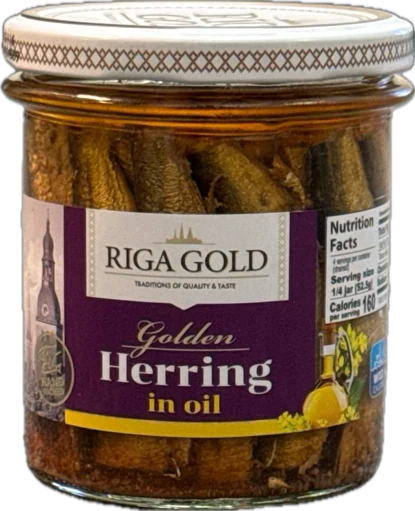 Riga Gold Herring in Oil 10.6 oz