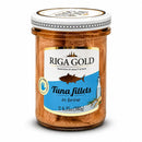 Riga Gold Tuna Fillets in Brine 180g