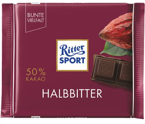 Ritter Sport Dark Chocolate 100 g