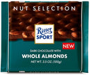 Ritter Sport Dark Chocolate Whole Almonds 100 g