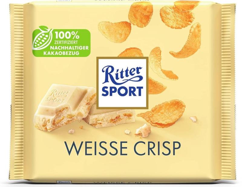 Ritter Sport White Chocolate With Cornflakes 100 g