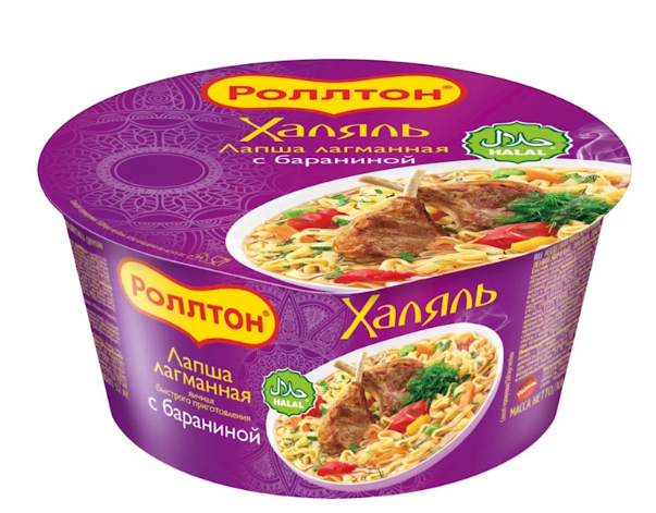 Rollton Instant Lagman Noodles with Lamb 90 g