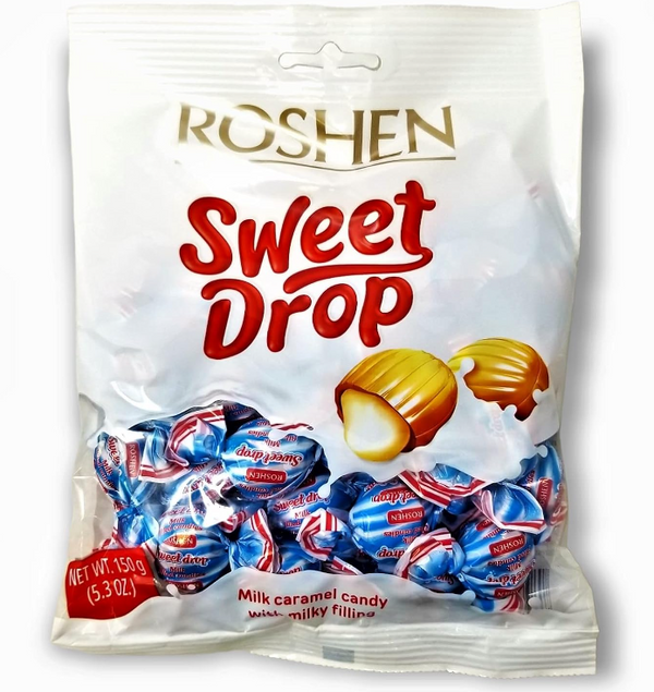 Roshen Caramel Candy Sweet Drop 5.3 oz