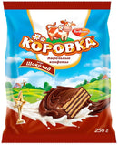Rot Front Korovka Waffer Candy with Chocolate 250 g