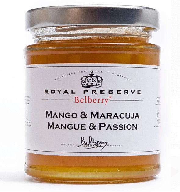 Royal Preserve Belberry Extra Jam Mango & Maracuja 215g