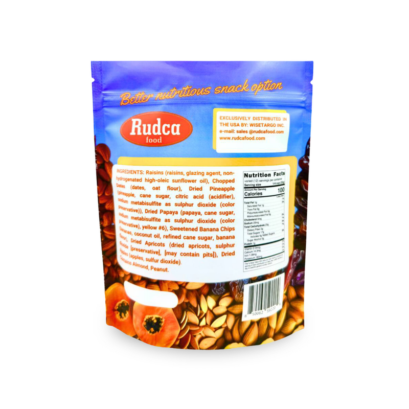 Fitness Snack Mix Just Fruit 15oz by Rudca food