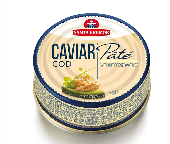 Santa Bremor Cod Caviar Pate 90 g