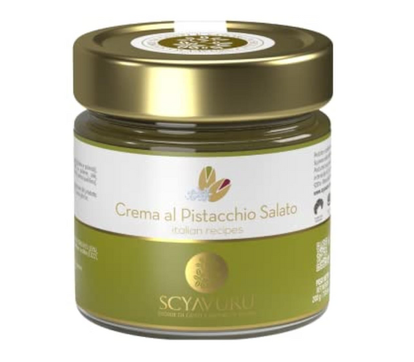 Scyavuru Salty Sicilian Pistachio Cream Spread 7.05 oz