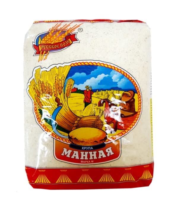 Russkoe Pole Semolina (Manna) Barley 800g