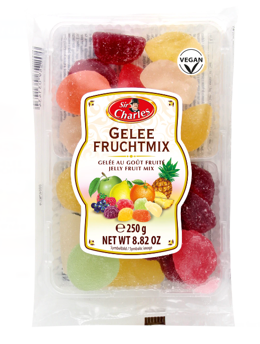 Sir Charles Sugared Jellies with Fruit Flavouring 250g