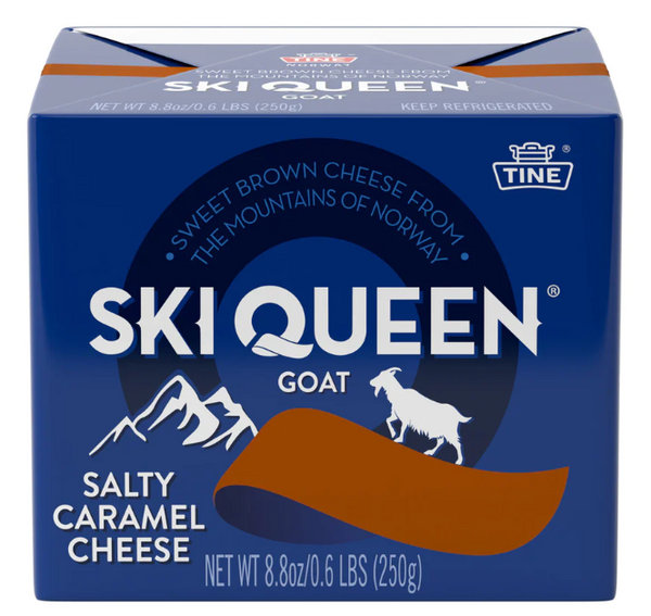 Tine Ski Queen Goat Cheese Salty Caramel 8.8 oz