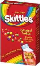 Skittles Singles to Go Original Punch Powdered Drink Mix 6 Packets