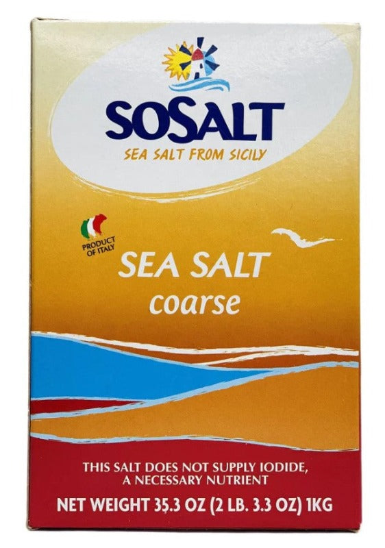 SoSalt Coarse Sea Salt, 35.3 oz