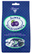 Solidarnosc Candied Plums in Dark Chocolate Sliwka Naleczowska 350 g