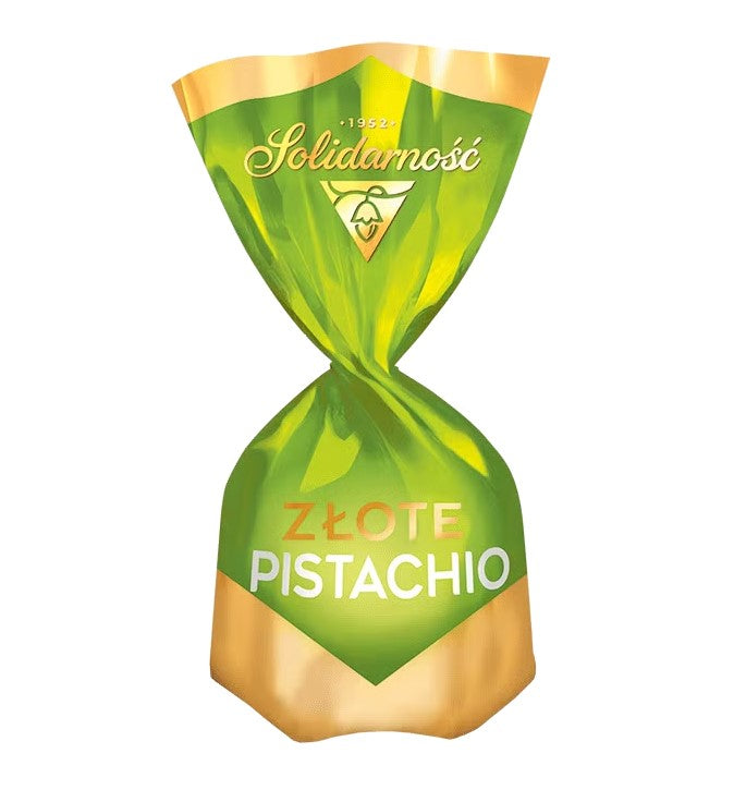 Solidarnosc Golden Pistachio Chocolate Sweets 0.5 lb