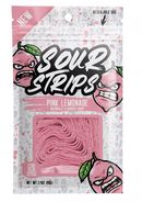 Sour Strips Pink Lemonade Candy 3.4 oz