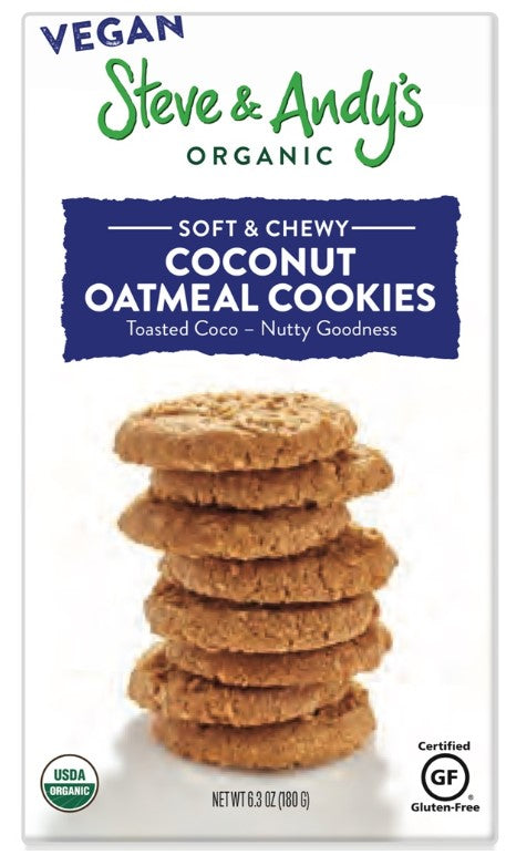 Steve & Andy's Coconut Oatmeal Cookies 6.3 oz