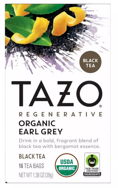 Tazo Regenerative Organic Tea 16 Tea Bags