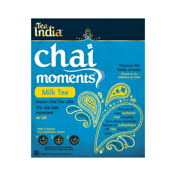 Tea India Chai Moments Milk Tea Instant Latte Mix 8.2 Oz